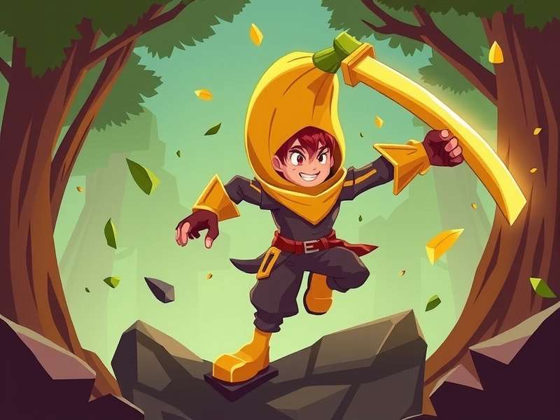 Banana Blade Avenger Game Hero Image